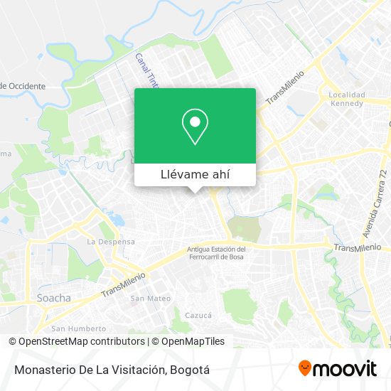 Mapa de Monasterio De La Visitación