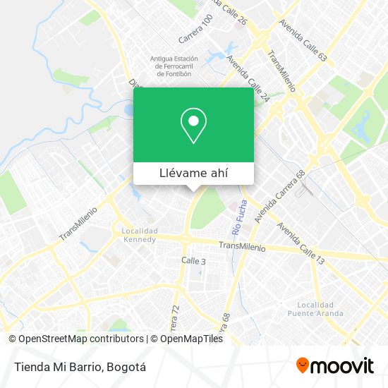 Mapa de Tienda Mi Barrio