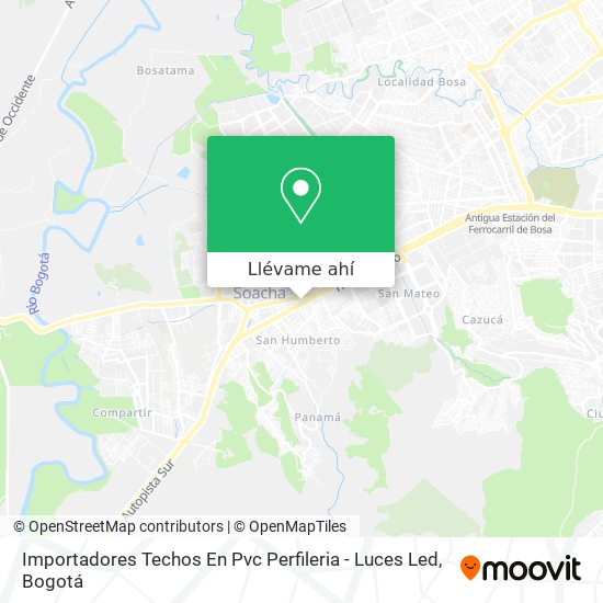 Mapa de Importadores Techos En Pvc Perfileria - Luces Led