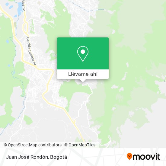 Mapa de Juan José Rondón