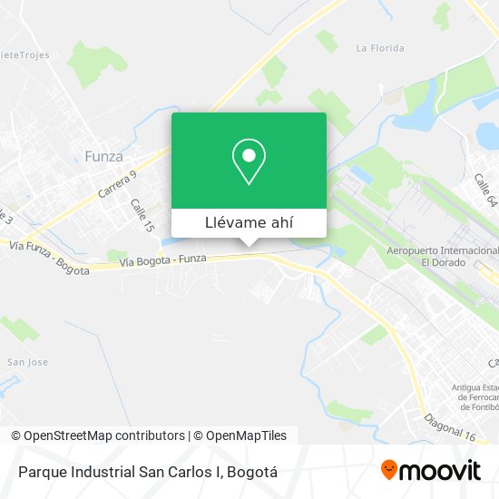 Mapa de Parque Industrial San Carlos I