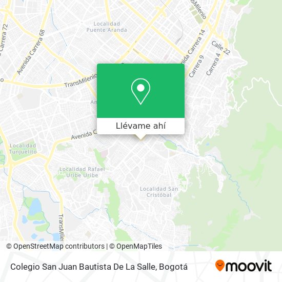 Mapa de Colegio San Juan Bautista De La Salle