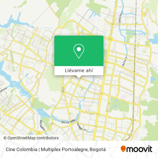 Mapa de Cine Colombia | Multiplex Portoalegre
