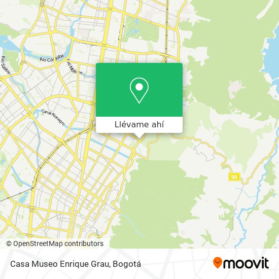 Mapa de Casa Museo Enrique Grau