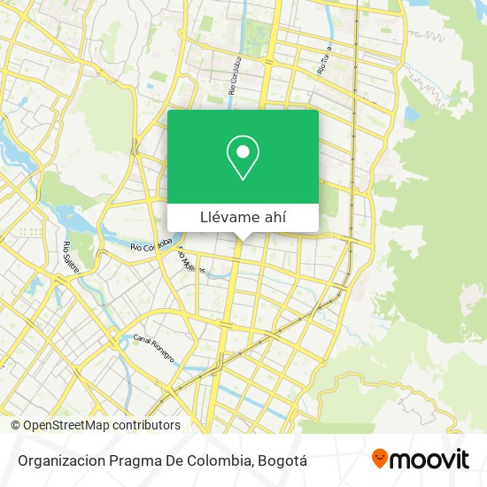 Mapa de Organizacion Pragma De Colombia