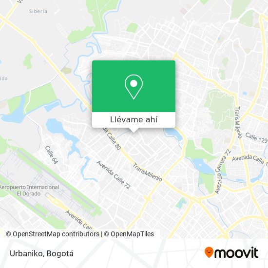 Mapa de Urbaniko