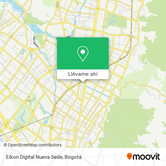 Mapa de Eikon Digital Nueva Sede