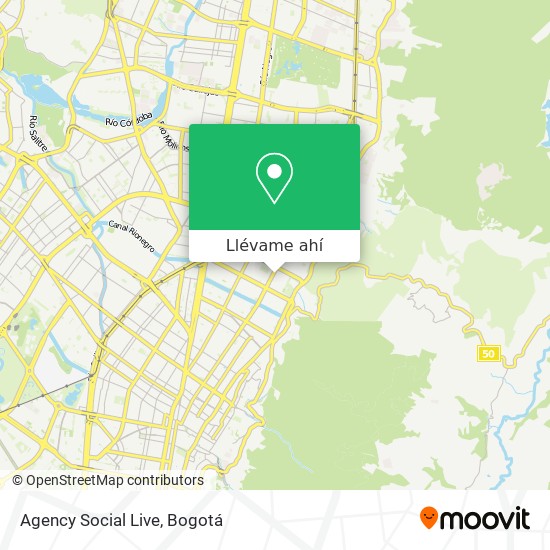 Mapa de Agency Social Live