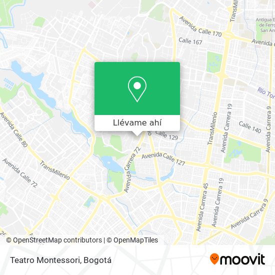 Mapa de Teatro Montessori