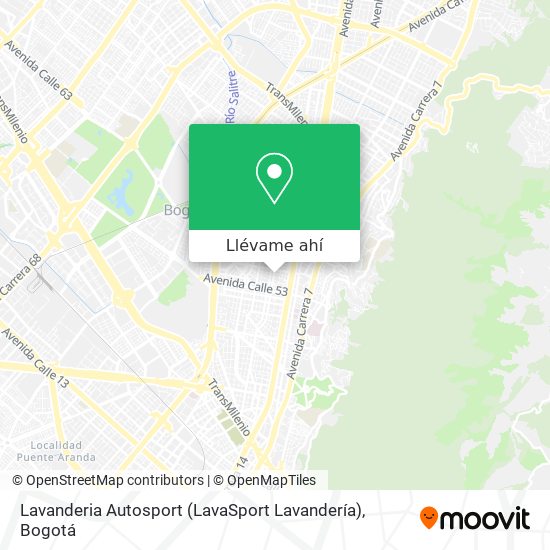 Mapa de Lavanderia Autosport (LavaSport Lavandería)