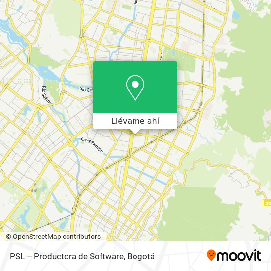 Mapa de PSL – Productora de Software