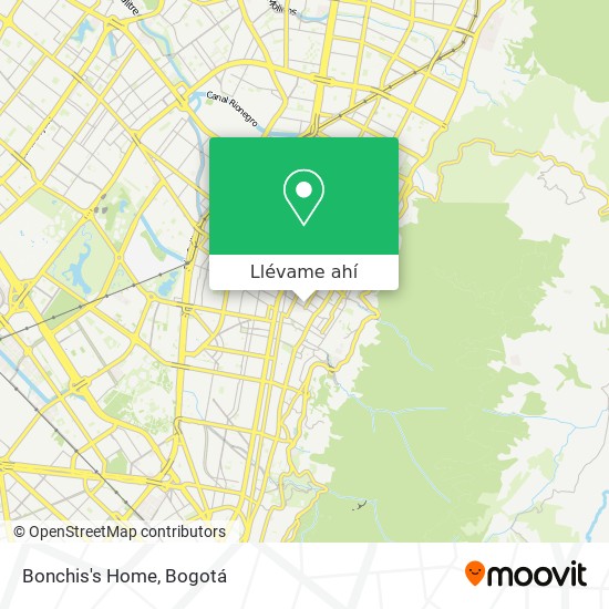 Mapa de Bonchis's Home