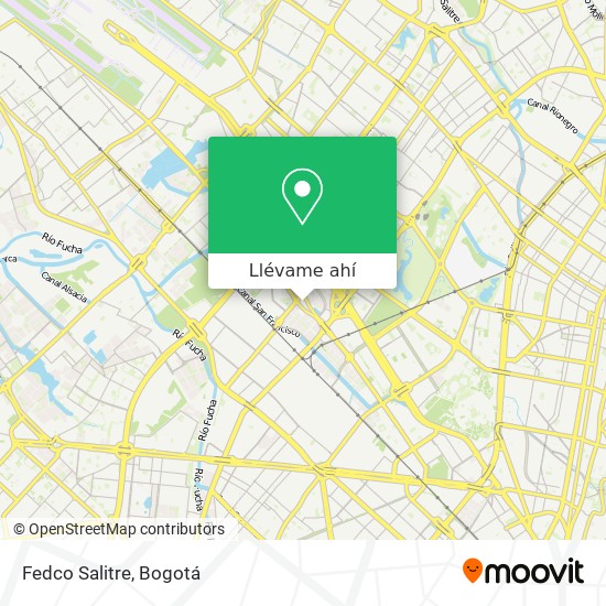 Mapa de Fedco Salitre