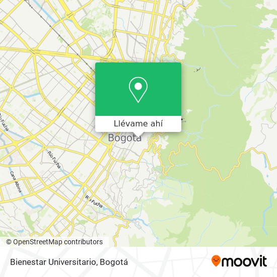 Mapa de Bienestar Universitario