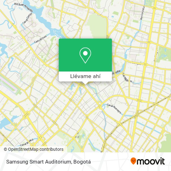 Mapa de Samsung Smart Auditorium