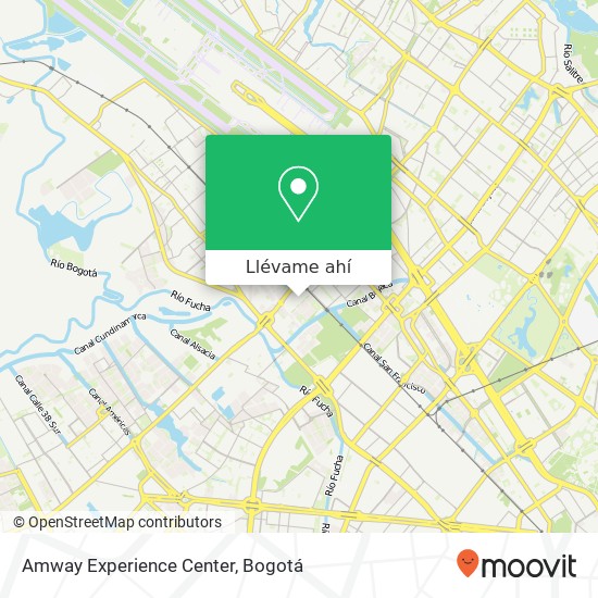 Mapa de Amway Experience Center