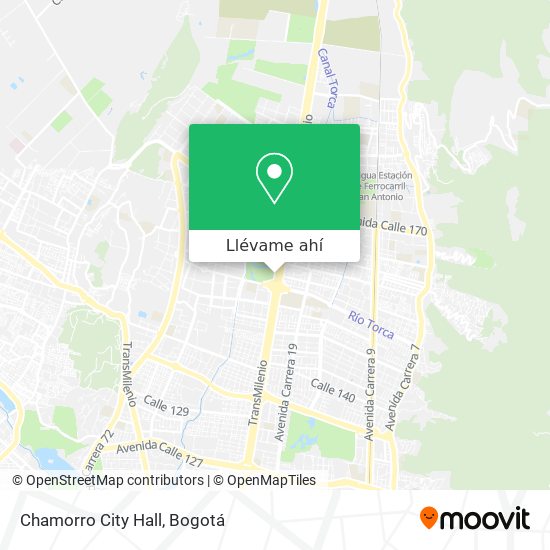Mapa de Chamorro City Hall