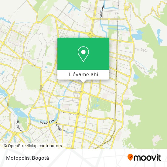 Mapa de Motopolis