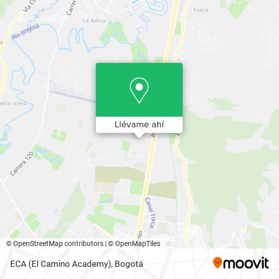 Mapa de ECA (El Camino Academy)