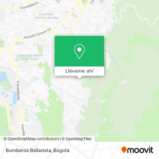 Mapa de Bomberos Bellavista