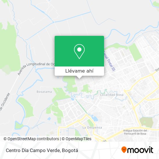 Mapa de Centro Dia Campo Verde