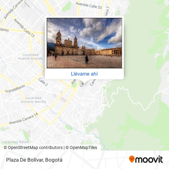 Mapa de Plaza De Bolívar
