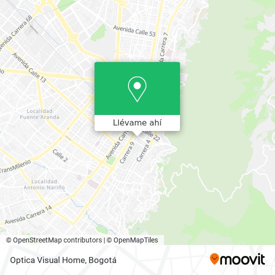 Mapa de Optica Visual Home
