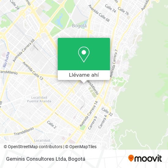 Mapa de Geminis Consultores Ltda