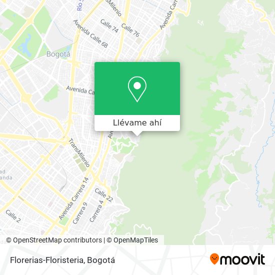 Mapa de Florerias-Floristeria