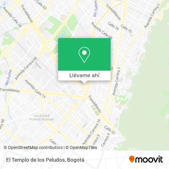 Mapa de El Templo de los Peludos