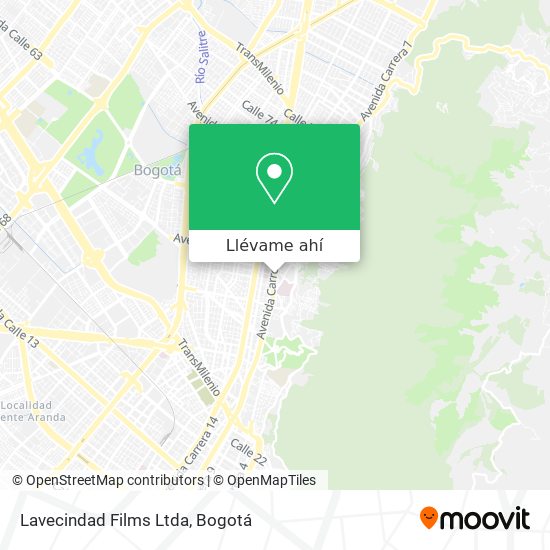 Mapa de Lavecindad Films Ltda