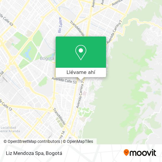 Mapa de Liz Mendoza Spa