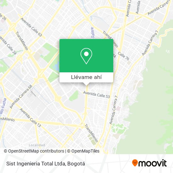 Mapa de Sist Ingenieria Total Ltda