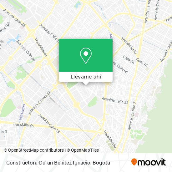 Mapa de Constructora-Duran Benitez Ignacio