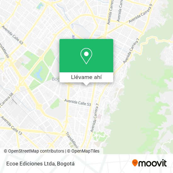 Mapa de Ecoe Ediciones Ltda