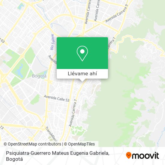 Mapa de Psiquiatra-Guerrero Mateus Eugenia Gabriela