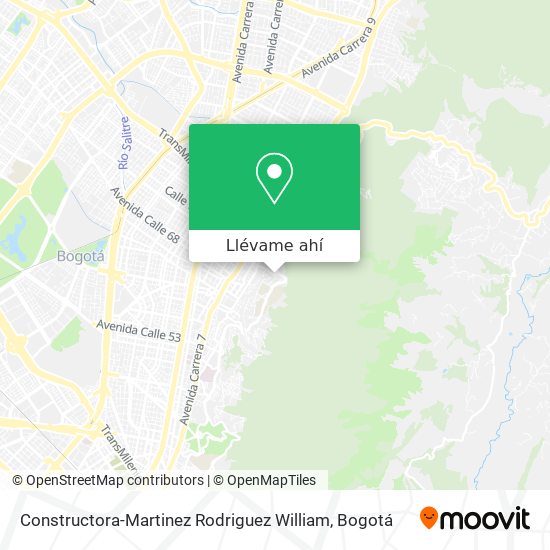 Mapa de Constructora-Martinez Rodriguez William