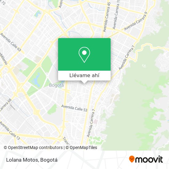 Mapa de Lolana Motos