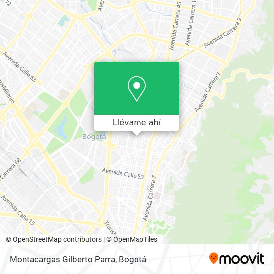Mapa de Montacargas Gilberto Parra