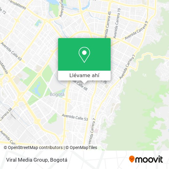 Mapa de Viral Media Group