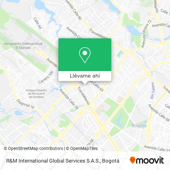 Mapa de R&M International Global Services S.A.S.