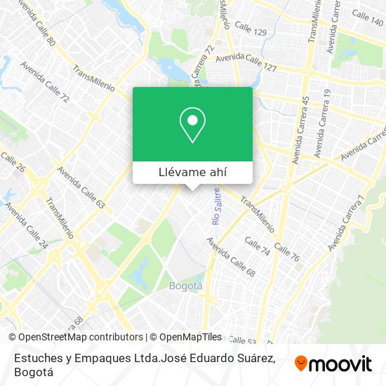 Mapa de Estuches y Empaques Ltda.José Eduardo Suárez