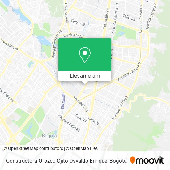 Mapa de Constructora-Orozco Ojito Osvaldo Enrique