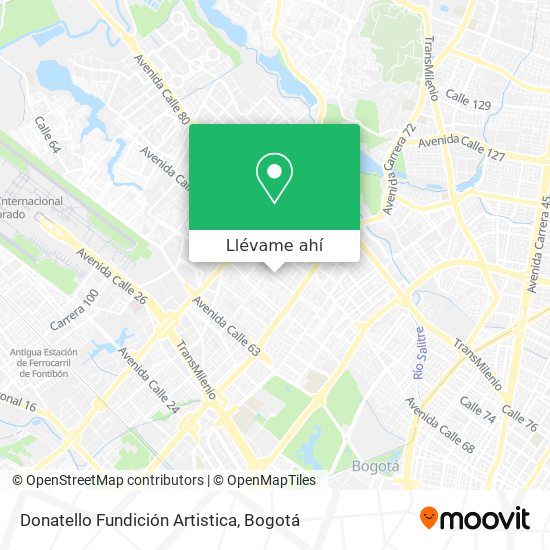 Mapa de Donatello Fundición Artistica