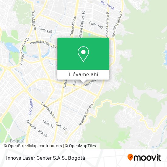 Mapa de Innova Laser Center S.A.S.