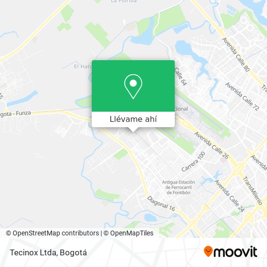 Mapa de Tecinox Ltda