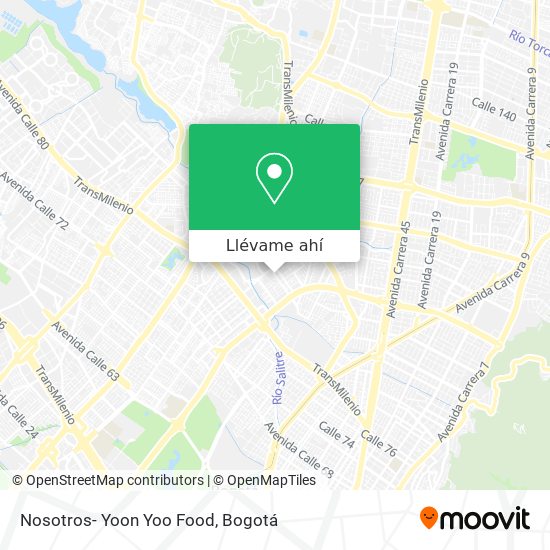 Mapa de Nosotros- Yoon Yoo Food