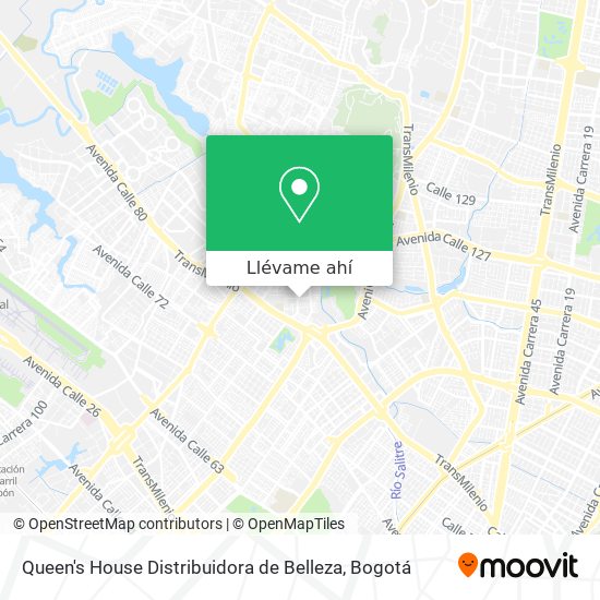 Mapa de Queen's House Distribuidora de Belleza
