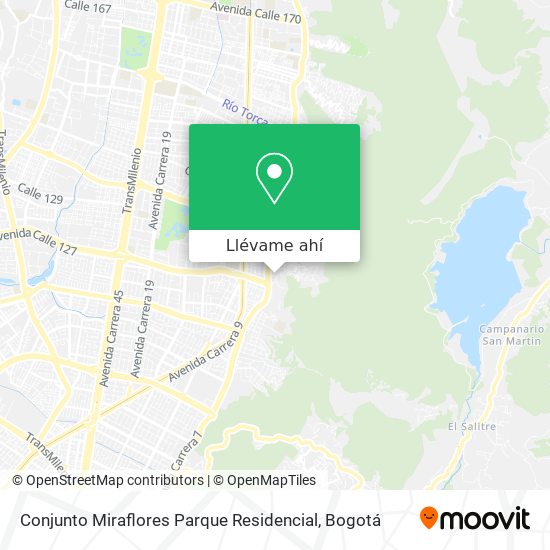 Mapa de Conjunto Miraflores Parque Residencial