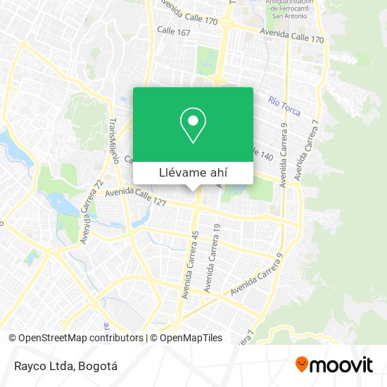 Mapa de Rayco Ltda